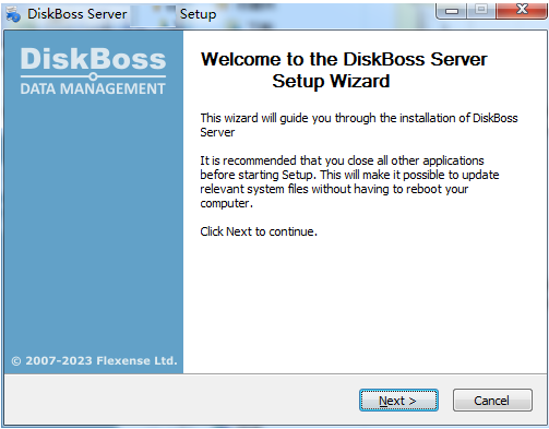 DiskBoss Server 32λ