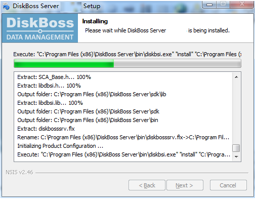DiskBoss Server 32λ