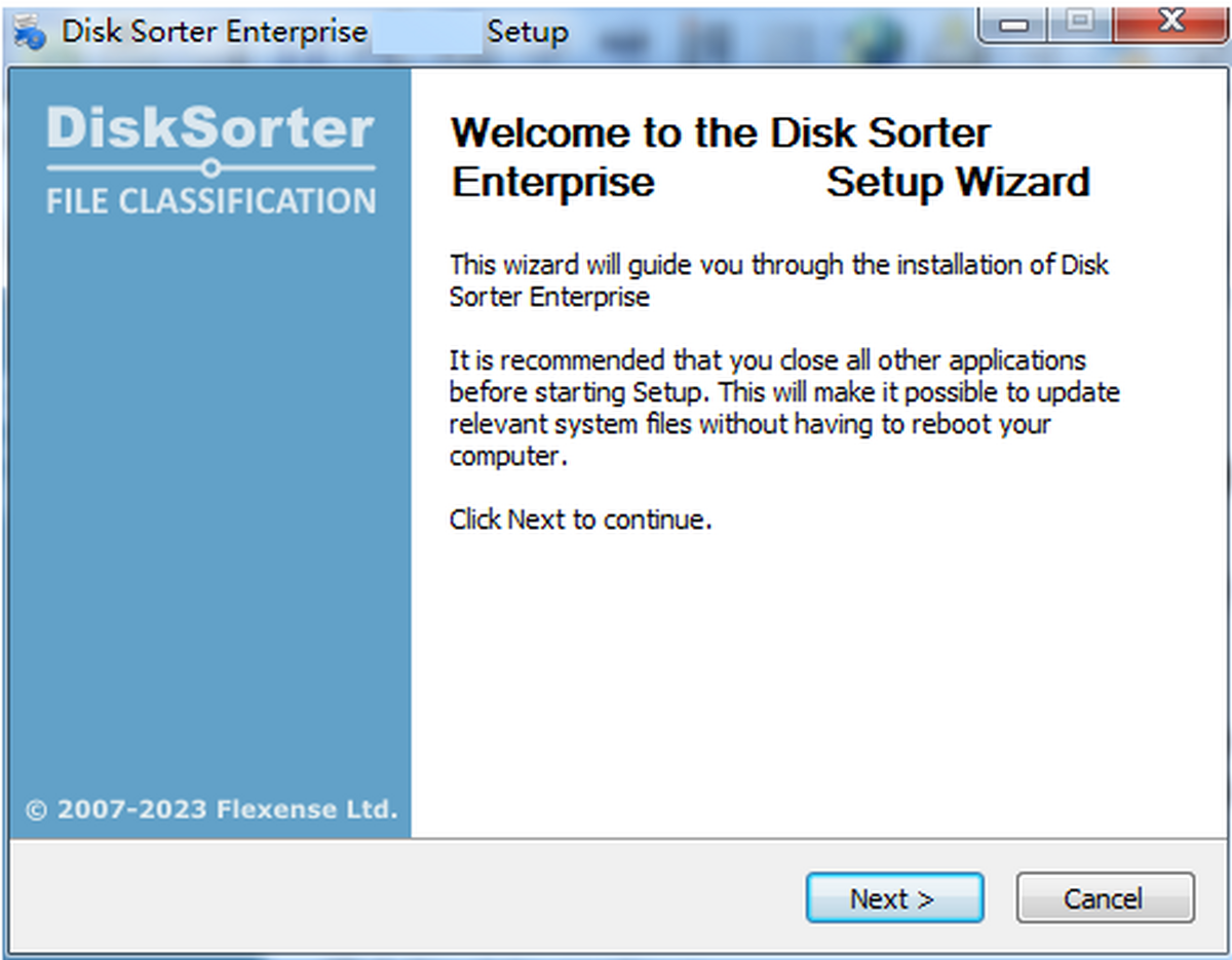 Disk Sorter Enterprise 32λ